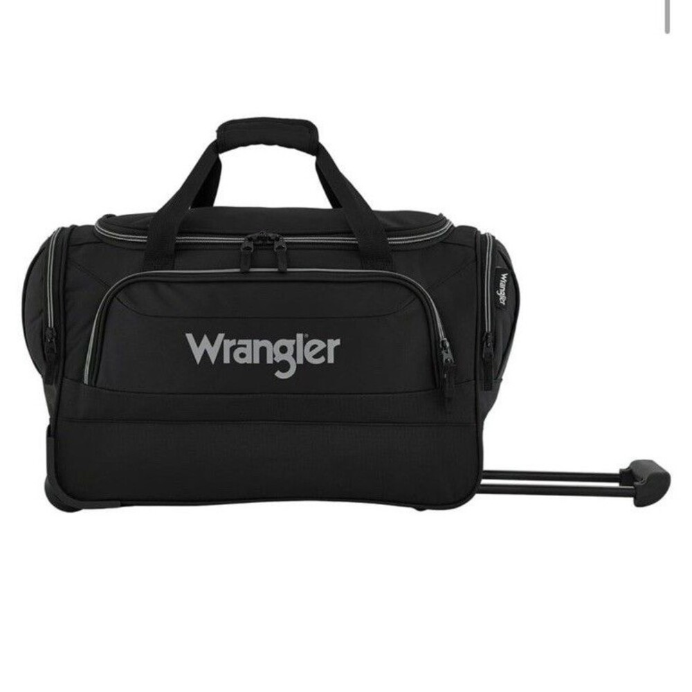 Wrangler 21" Rolling Duffel Bag .black
